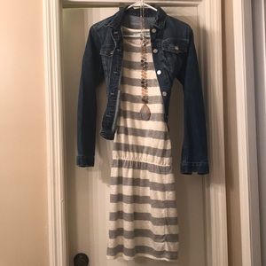 Adorable stripped sundress